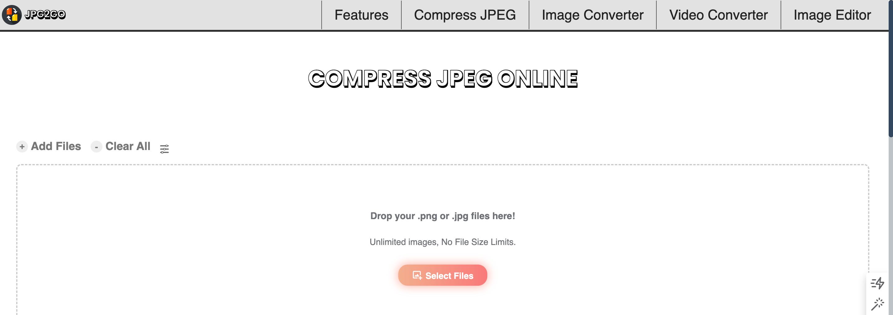 Compress JPEG